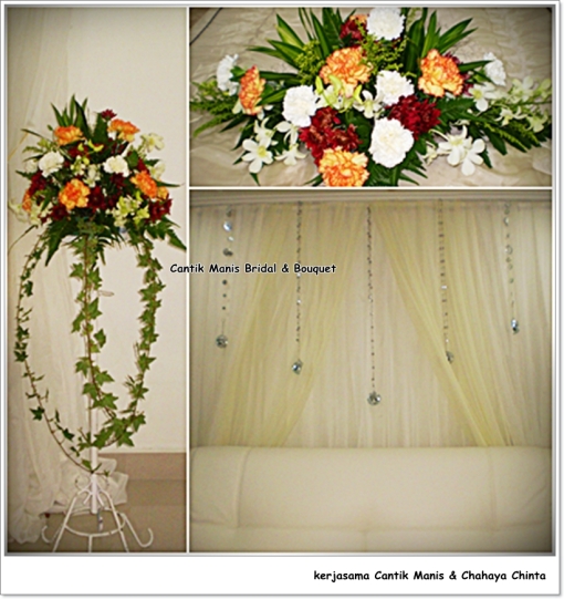 Hantaran Hijau Krim Cantik Manis Bridal Bouquet  New 